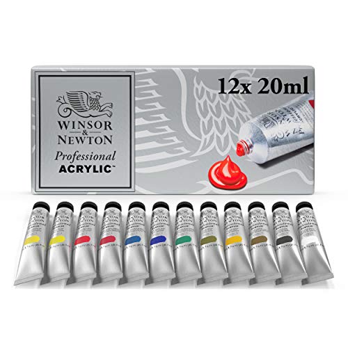 Winsor & Newton Professional Acrylic Colour Assortiment 12X20ml